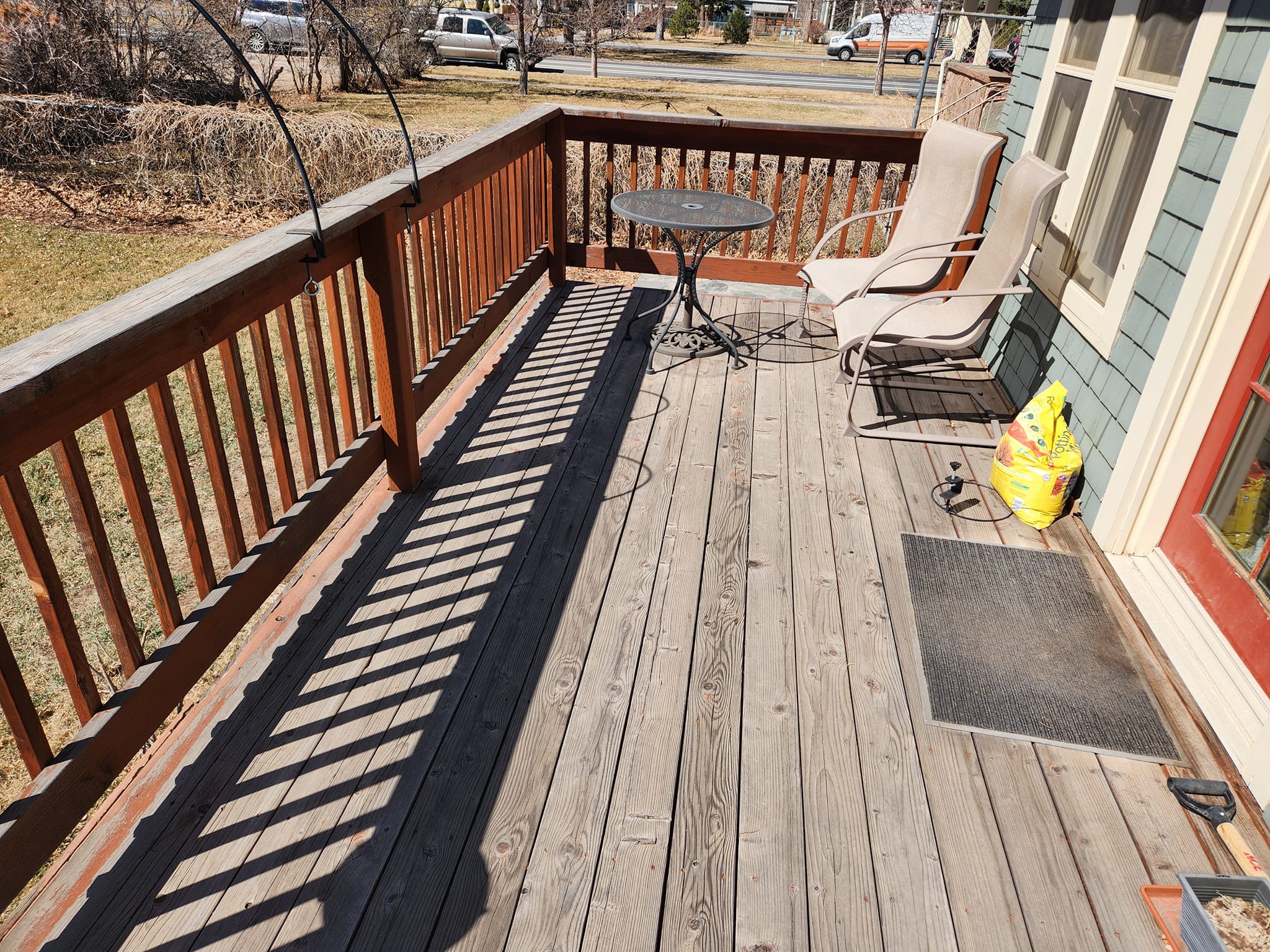 Custom Wooden Baby Gate Installation